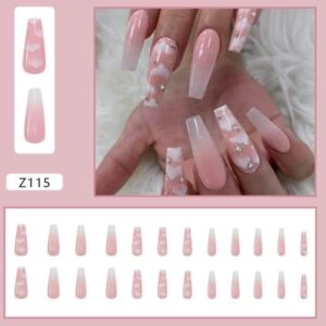 High Quality Artificial Nails 24 Peice Set