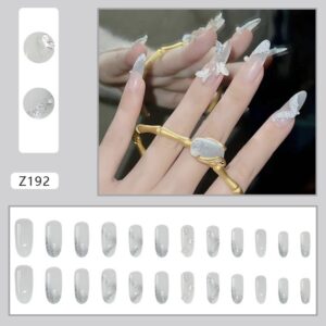 High Quality Artificial Nails 24 Peice Set